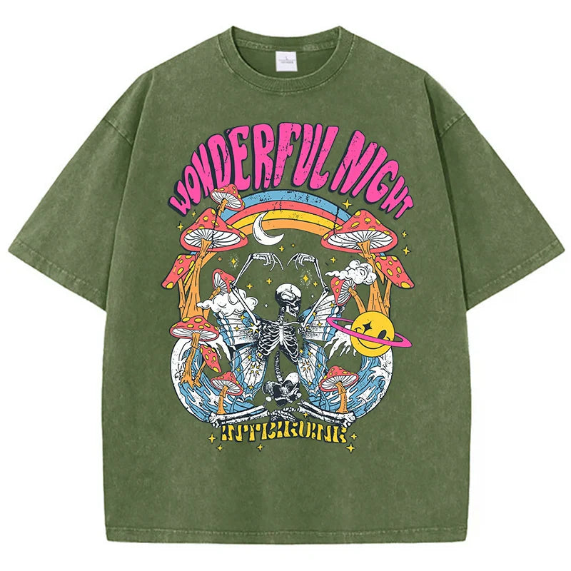 R&B | Baumwoll-T-Shirt mit Druck