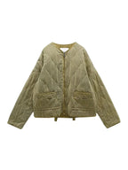 Oversized Vintage Gepolsterte Damenjacke