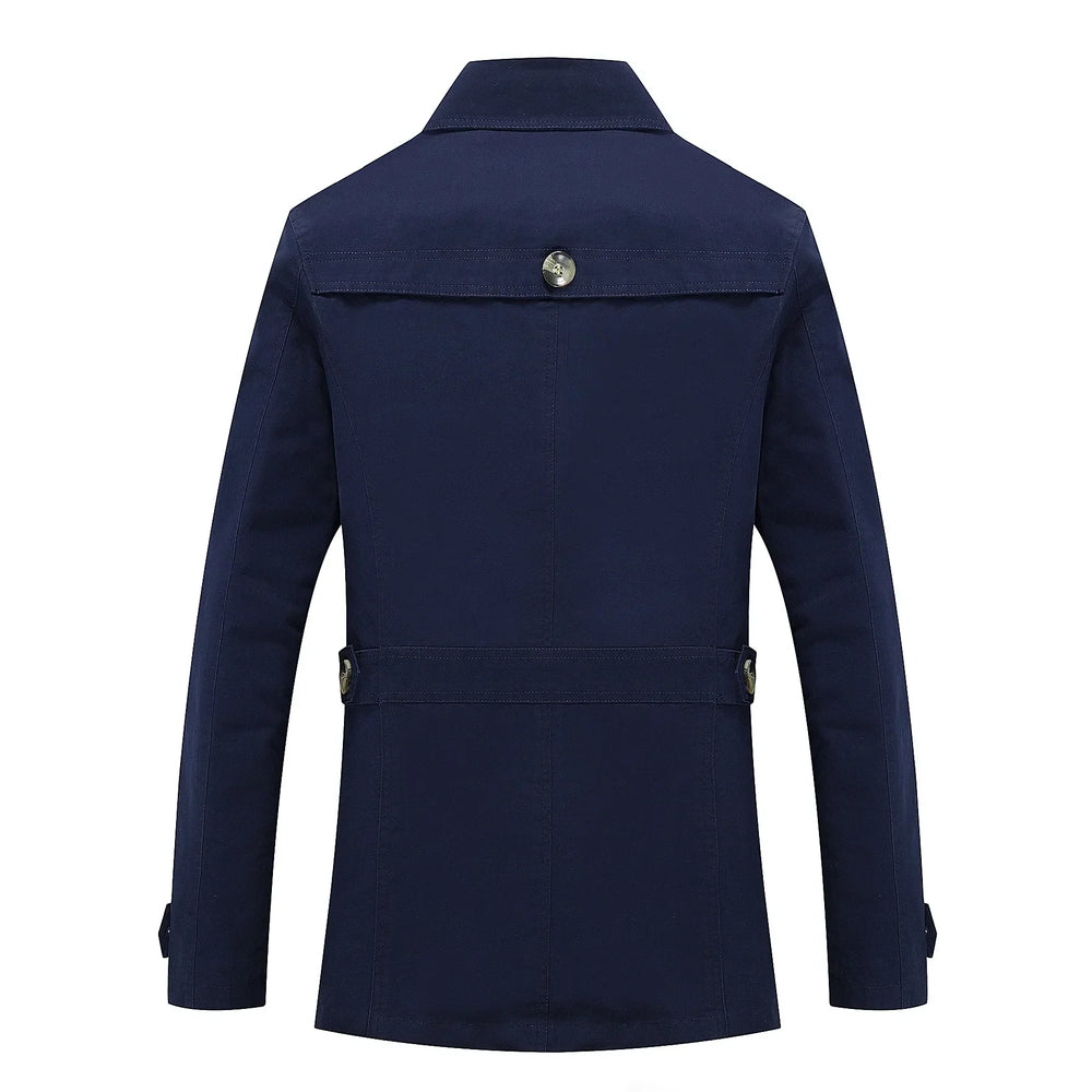 R&B - Stylischer langer Herbst-Trenchcoat für Herren