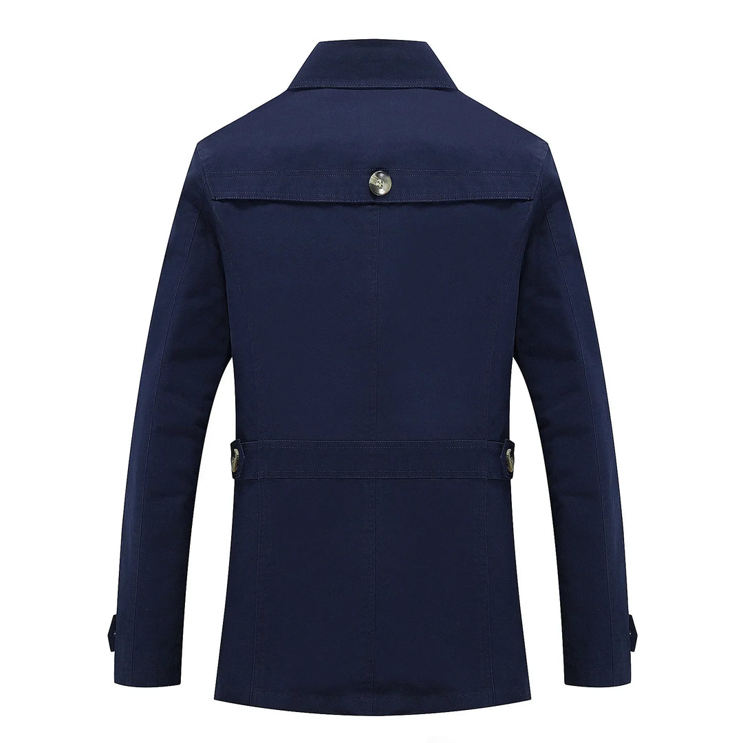 R&B - Stylischer langer Herbst-Trenchcoat für Herren