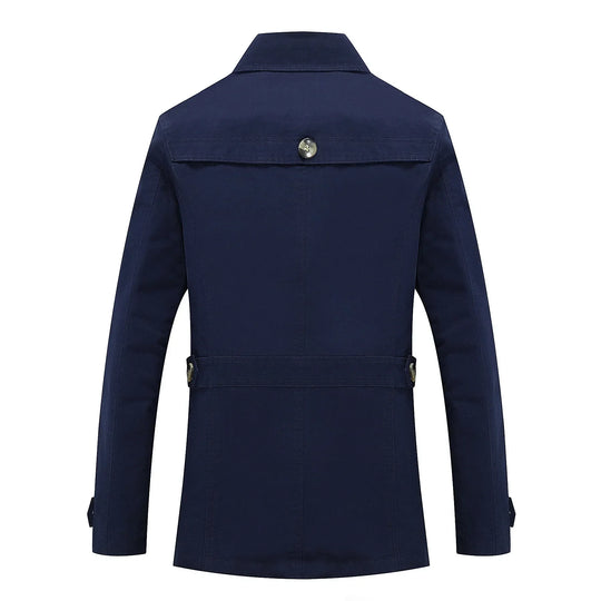 R&B - Stylischer langer Herbst-Trenchcoat für Herren