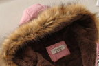 EB | Damen Parkajacke mit Kapuze und Fleecefutter mit Taschen