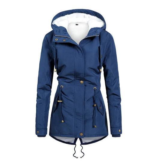 R&B | Winddichte Mittellange Kapuzenjacke
