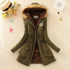 R&B | Gepolsterte Baumwolle Herbst Winter Jacke Slim Fit
