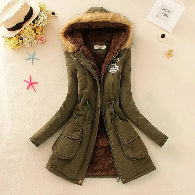 R&B | Gepolsterte Baumwolle Herbst Winter Jacke Slim Fit