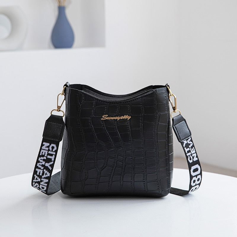 R&B | Jaunty Umhängetasche Damen Mini Crossbody Eimer Handtasche