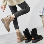R&B | Damen Gefütterte Winter-Stiefeletten mit Reißverschluss