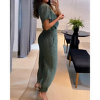 R&B | V-Ausschnitt Jumpsuit für Damen