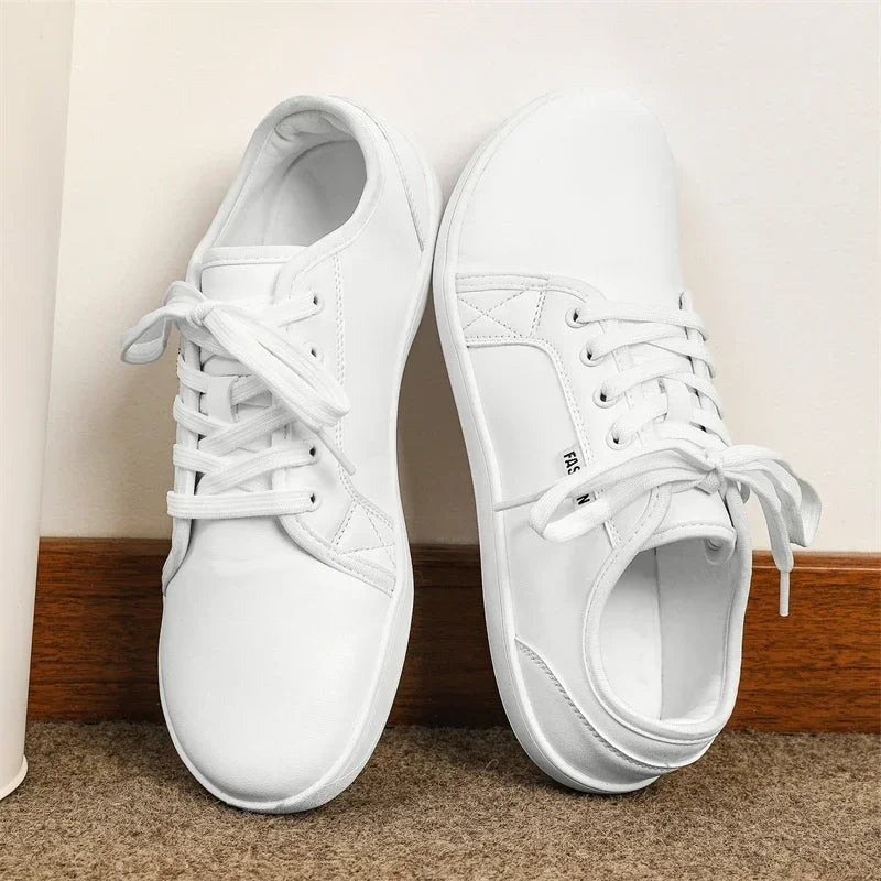 R&B | Minimalistische Leder Barfußlaufschuhe