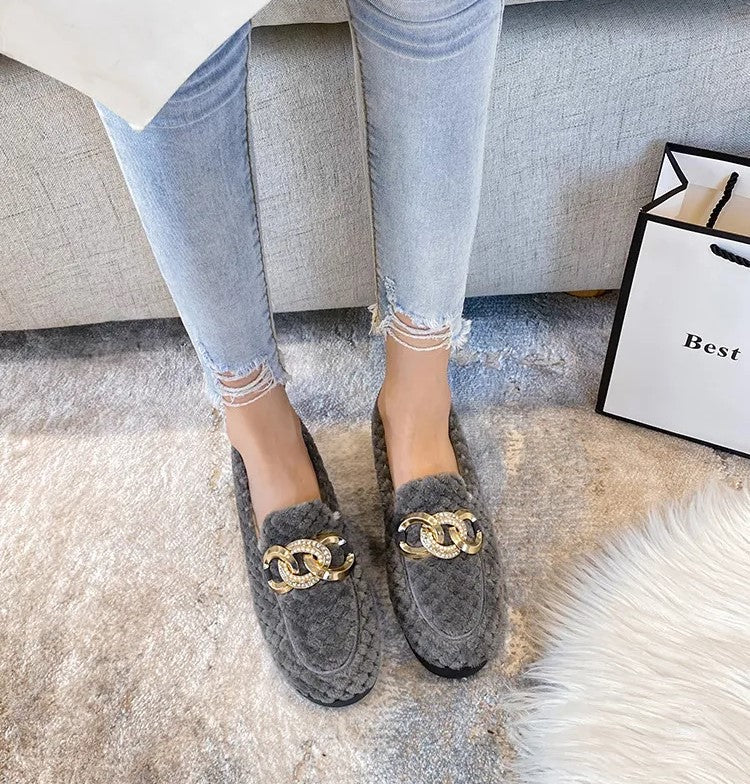 Kristalline Winter Slipper | Warm & Modisch R&B
