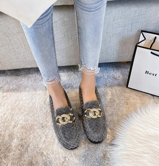 Kristalline Winter Slipper | Warm & Modisch R&B