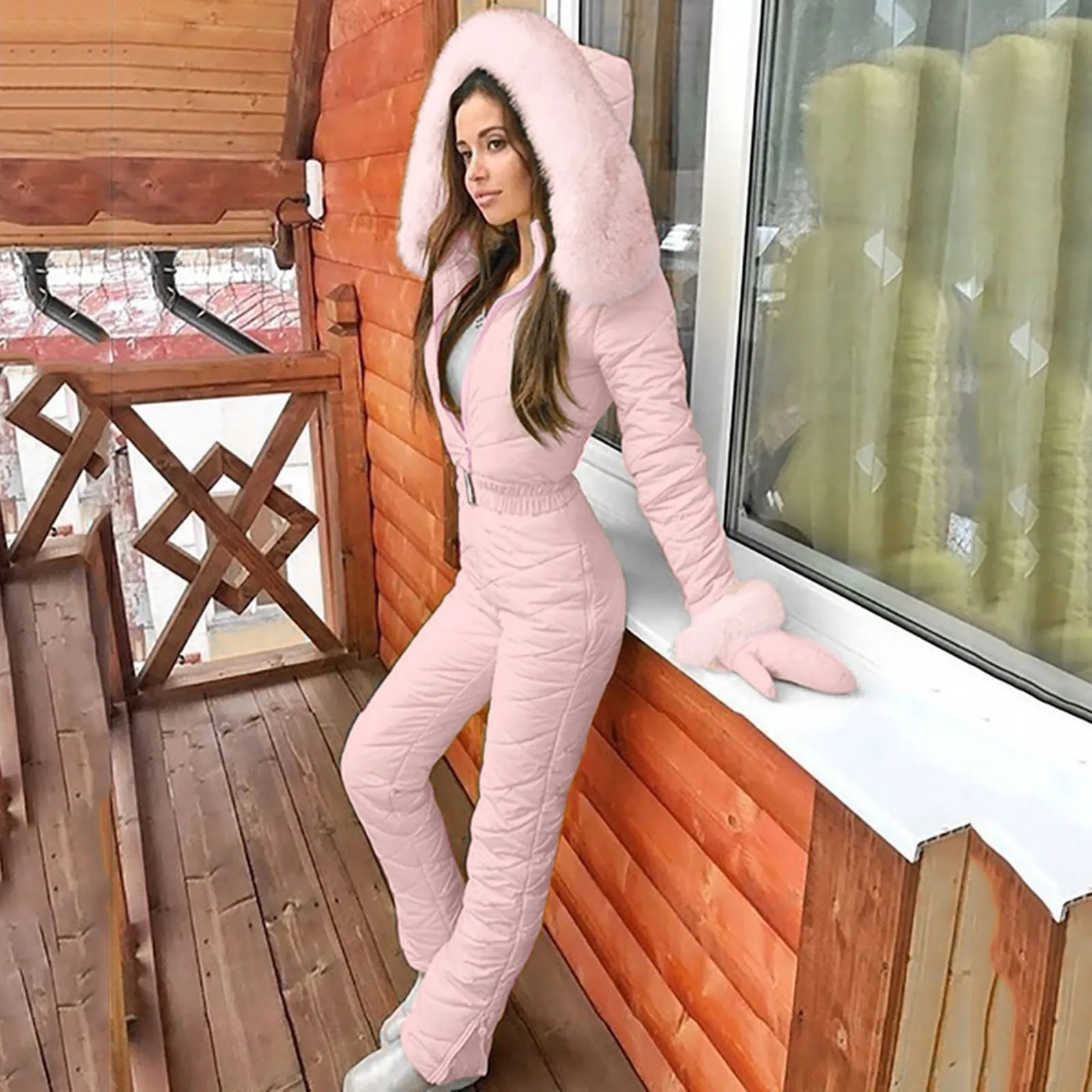 R&B | Elegante Damen Winteroverall