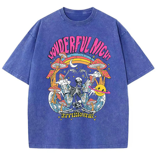 R&B | Baumwoll-T-Shirt mit Druck