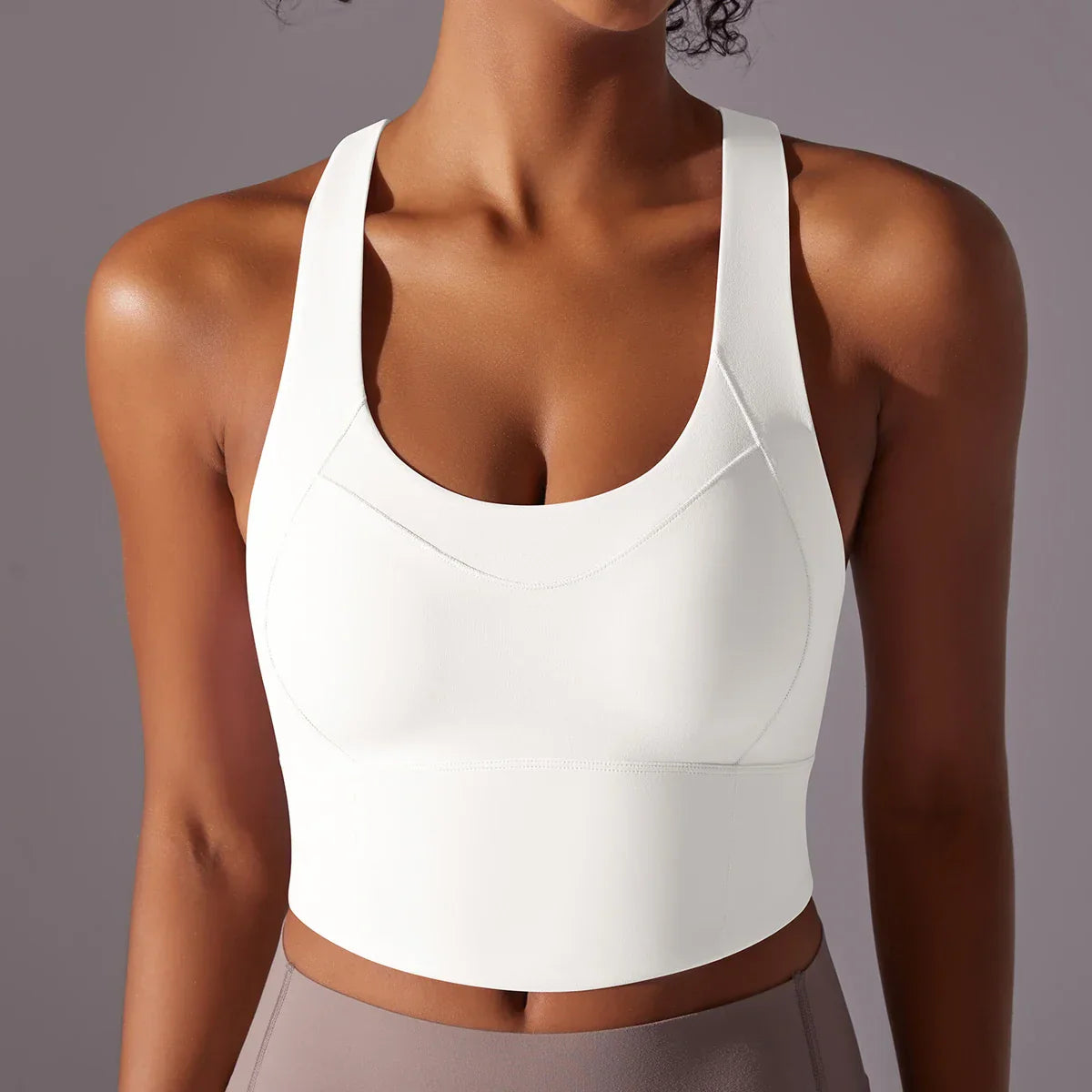 Heidi-Mode | Sportlicher Yoga-Bh mit Eng Anliegender Passform