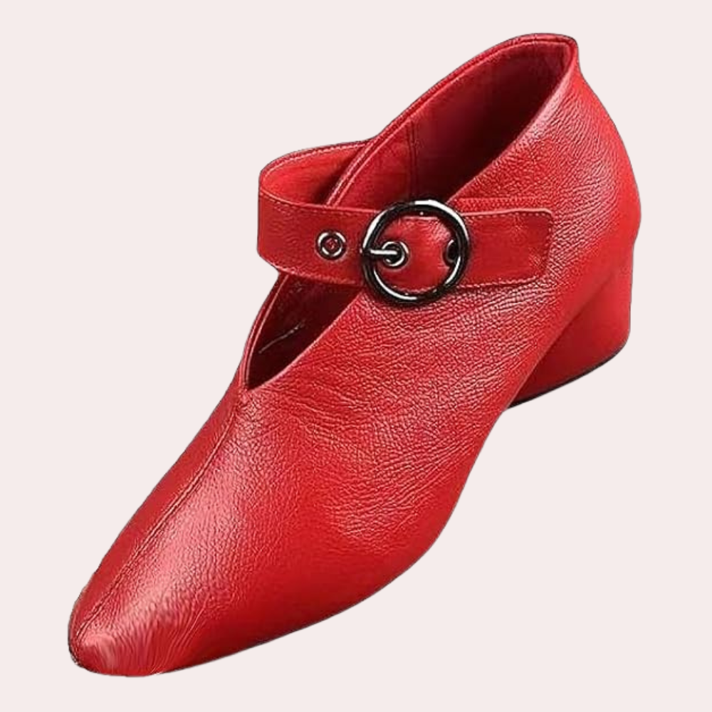 Stilvolle Spitze Schnallenschuhe für Damen R&B