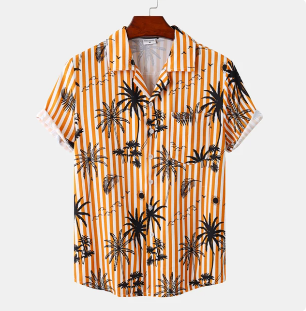 R&B | Hawaii Surf Floral Hemd für Herren