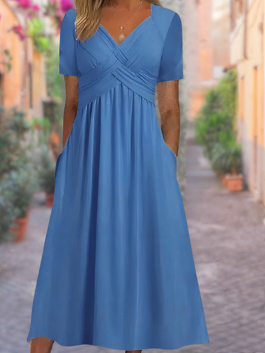 Heidi-Mode | Neck Summer Dress