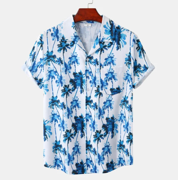 R&B | Hawaii Surf Floral Hemd für Herren