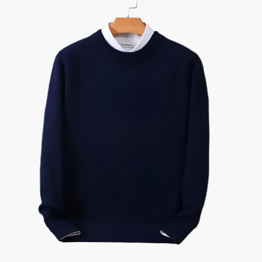 R&B | Business Pullover mit Kragen - Eleganter Strickpullover für Büro & Alltag