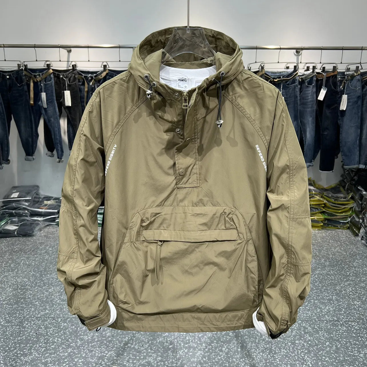 EB Pullover Anorak Mit Kapuze