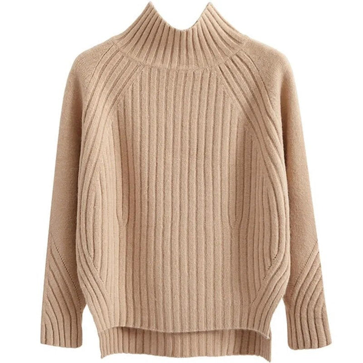 R&B | Strickpullover mit Halbem Rollkragen
