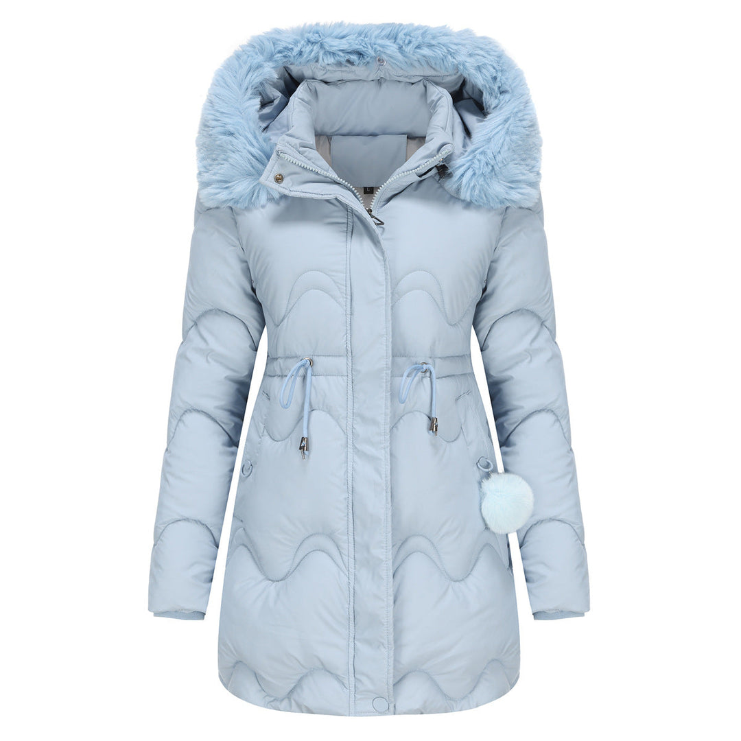 R&B | Winterjacke mit Abnehmbarer Kapuze und Reißverschlüssen