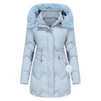 R&B | Winterjacke mit Abnehmbarer Kapuze und Reißverschlüssen