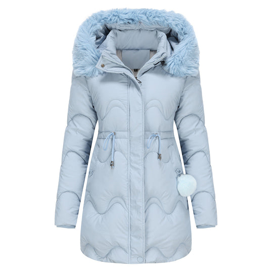 R&B | Winterjacke mit Abnehmbarer Kapuze und Reißverschlüssen