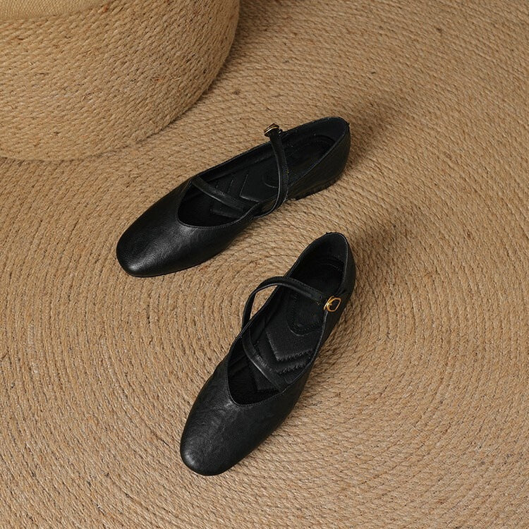 Klassische Damenschuhe aus Leder R&B R&B
