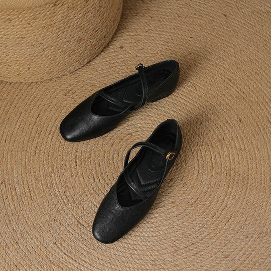 Klassische Damenschuhe aus Leder R&B R&B
