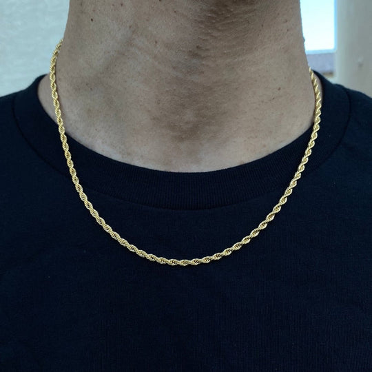 R&B Stilvolle Herren-Halskette mit Kette