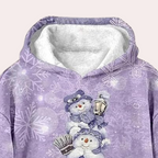 R&B | Gemütlicher Winterkapuzenpullover für Damen