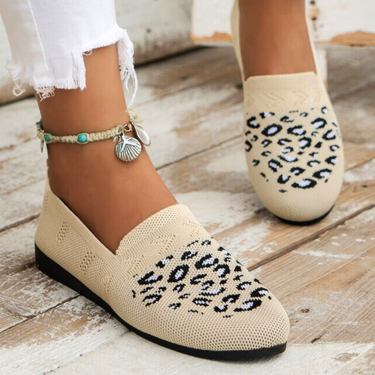 Damen Flats Mit Leopardenmuster Wilda R&B