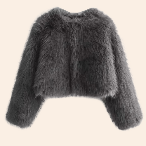 Kurze Winterjacken aus Kunstpelz