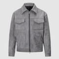 R&B | Klassische Straßenjacke aus Wildleder
