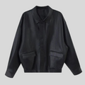 R&B | Weinlese Lederjacke