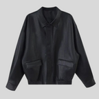 R&B | Weinlese Lederjacke