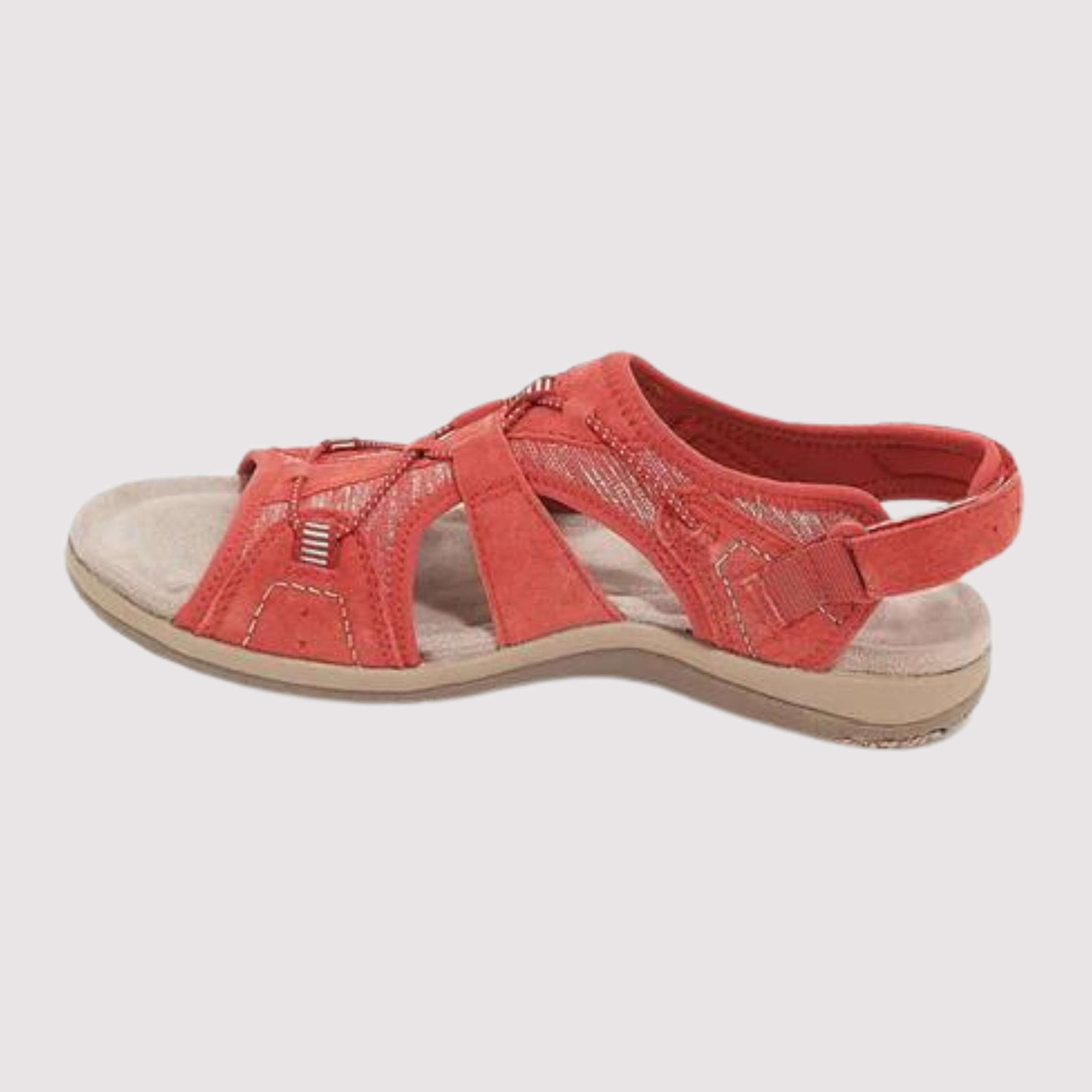 Stützende und weiche, verstellbare orthopädische Sandalen für Damen