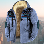 R&B | Kapuzenjacke mit Tribal Print