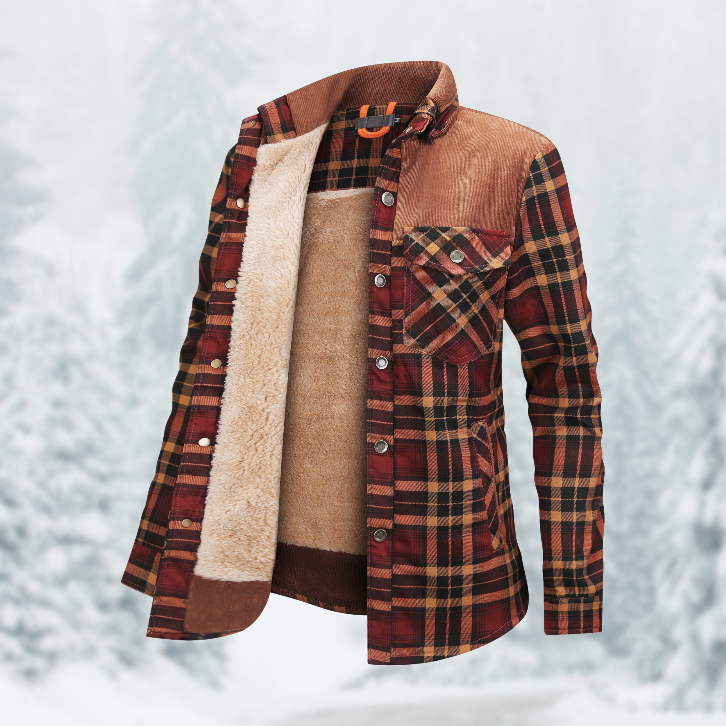 R&B | Flanell Wanderjacke für Frauen