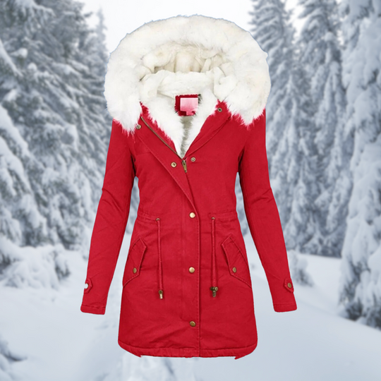 Winter Damen Warm Jack Medium-Lang