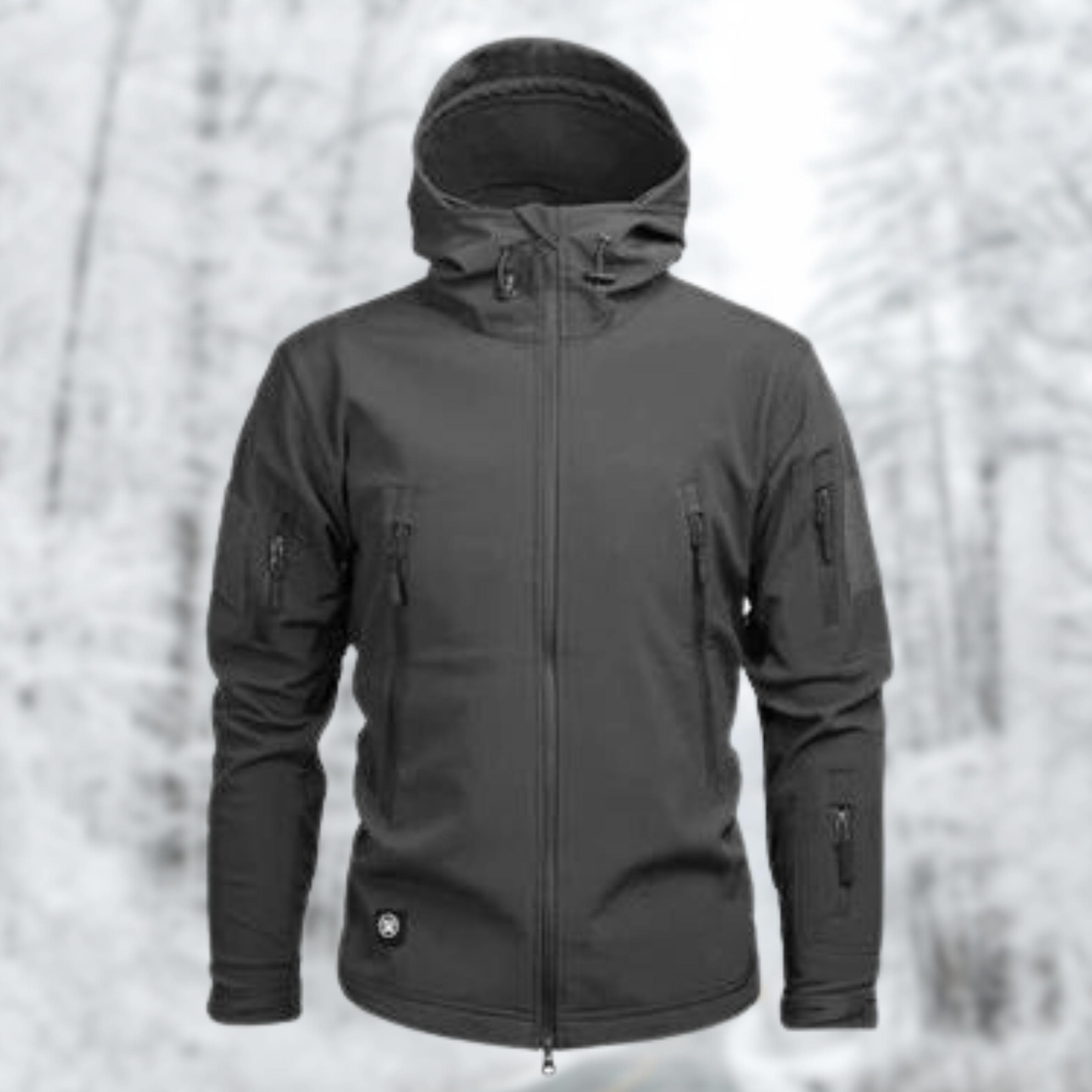 R&B | Herrenjacke mit Reißverschluss