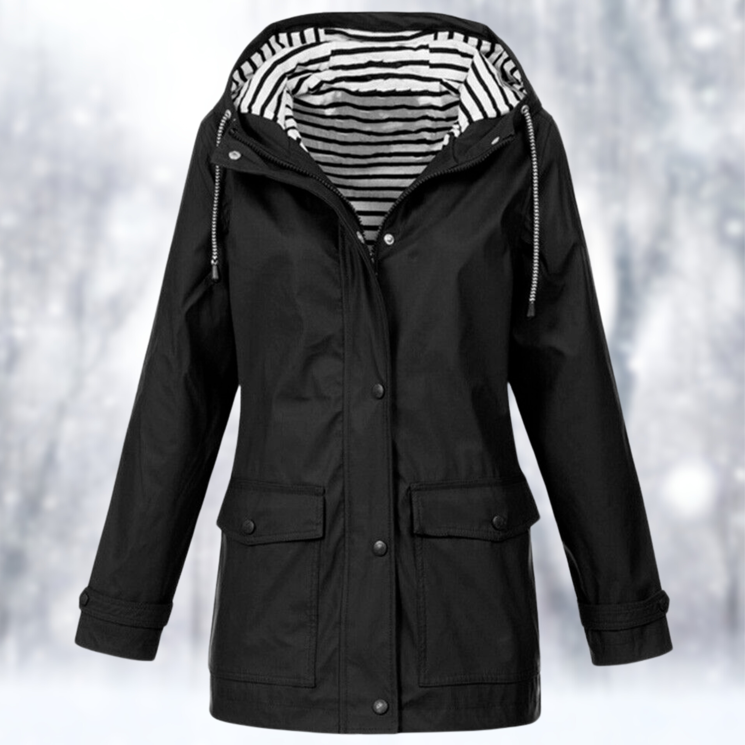 Wasserdichte und winddichte Jacke für Frauen