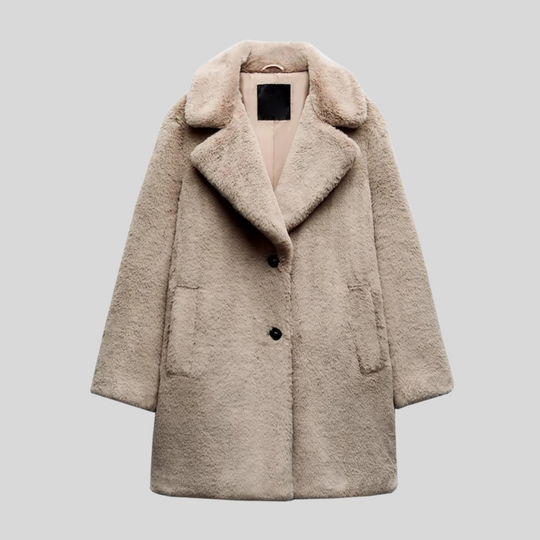 R&B | Damen-Teddy-Mantel - Warme