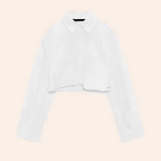 R&B | Mode Cropped Shirt