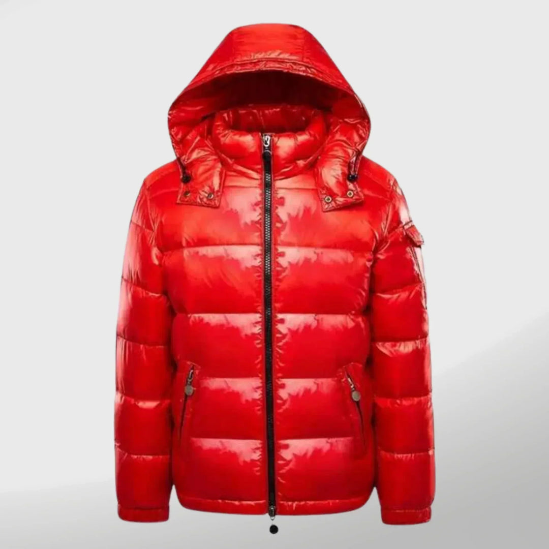 R&B | Elegante Lange Puffy Winterjacke