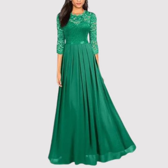 Sexy Spitzen Chiffon Kleid