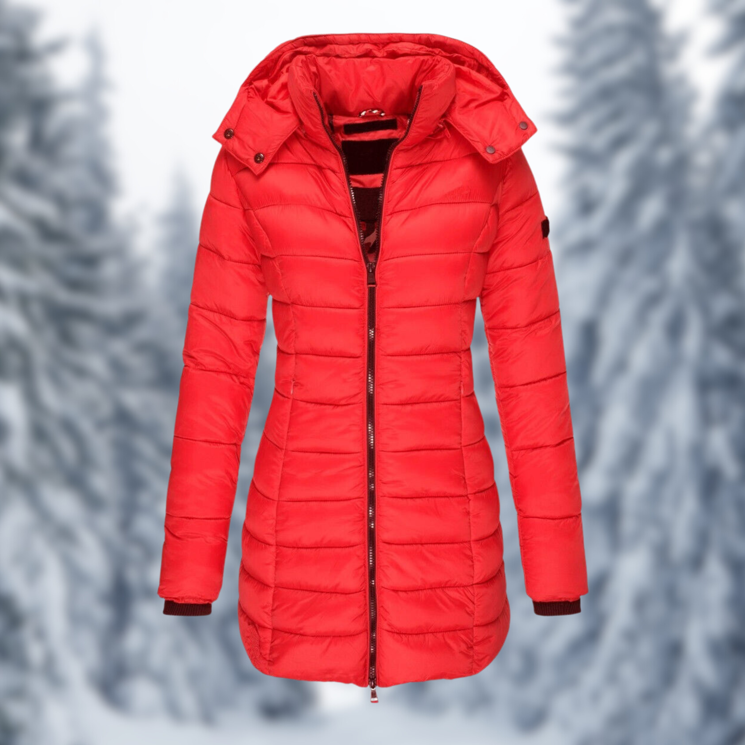 R&B | Wintermantel mit Elegantem Kragen