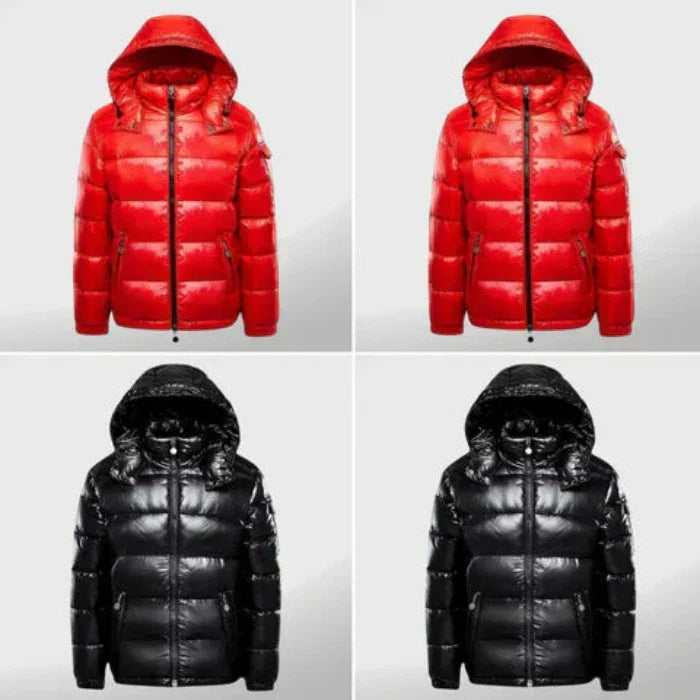 R&B | Elegante Lange Puffy Winterjacke