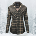 R&B | Flanell Wanderjacke für Frauen